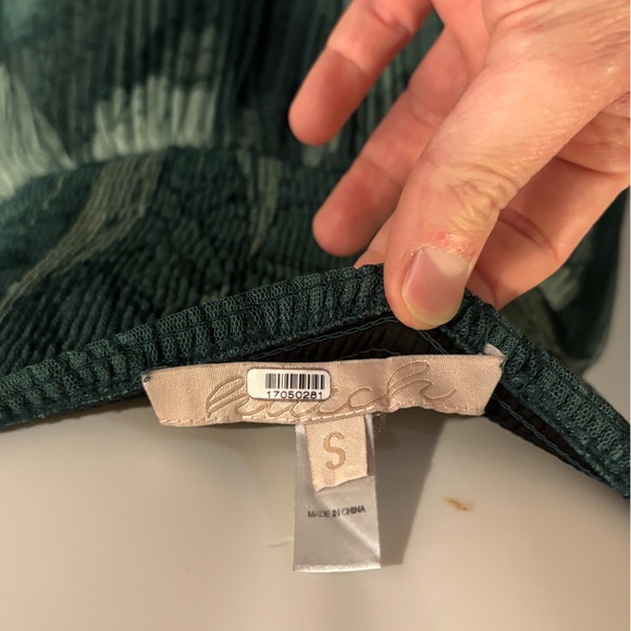 Hutch Teal Floral Evening Dress - Picture 8 of 10